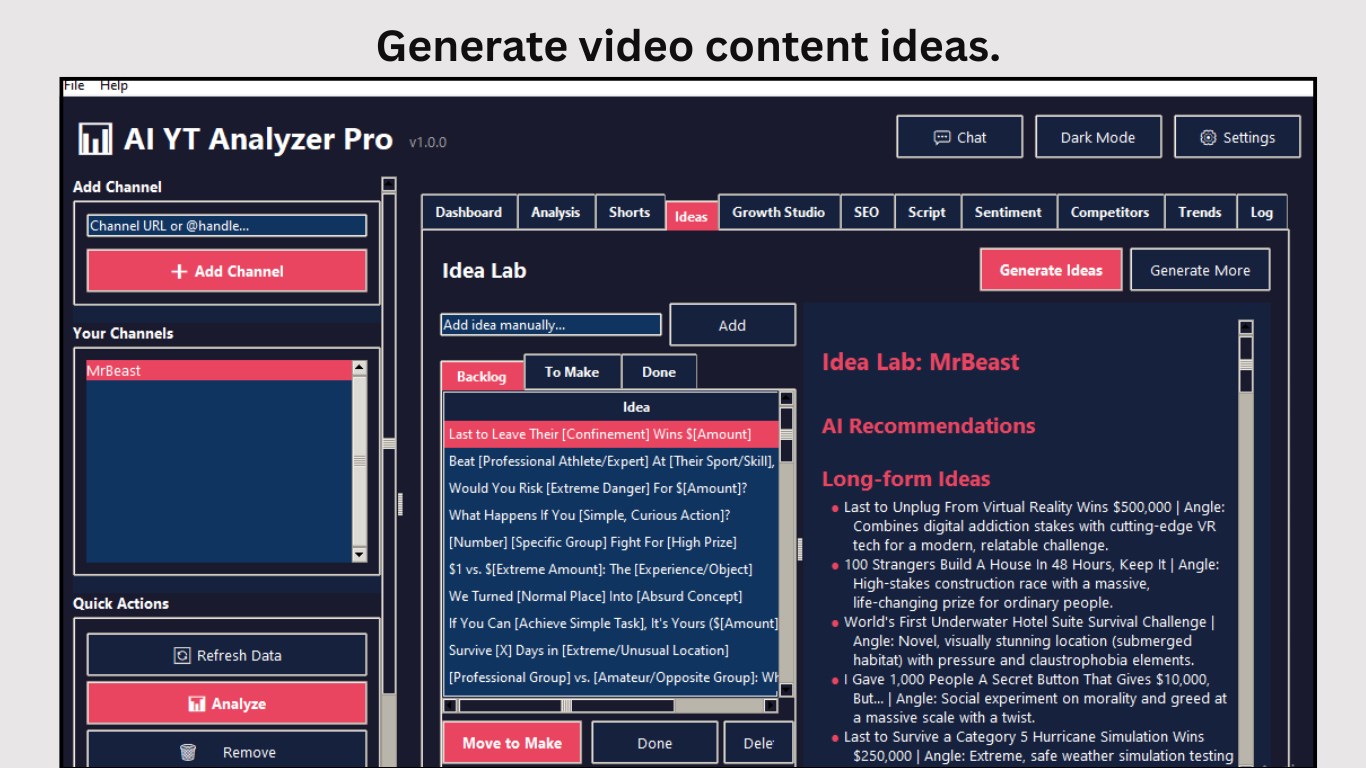Ai Yt Analyzer Pro Screenshot 3