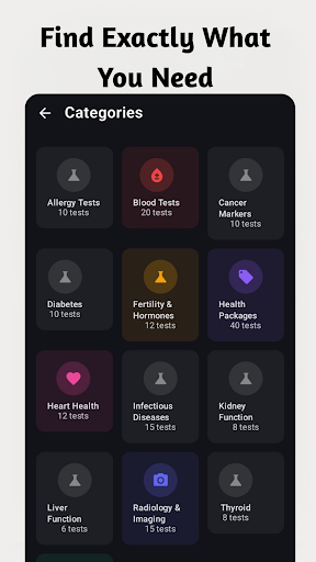 Lab Rate Compare Screenshot 2