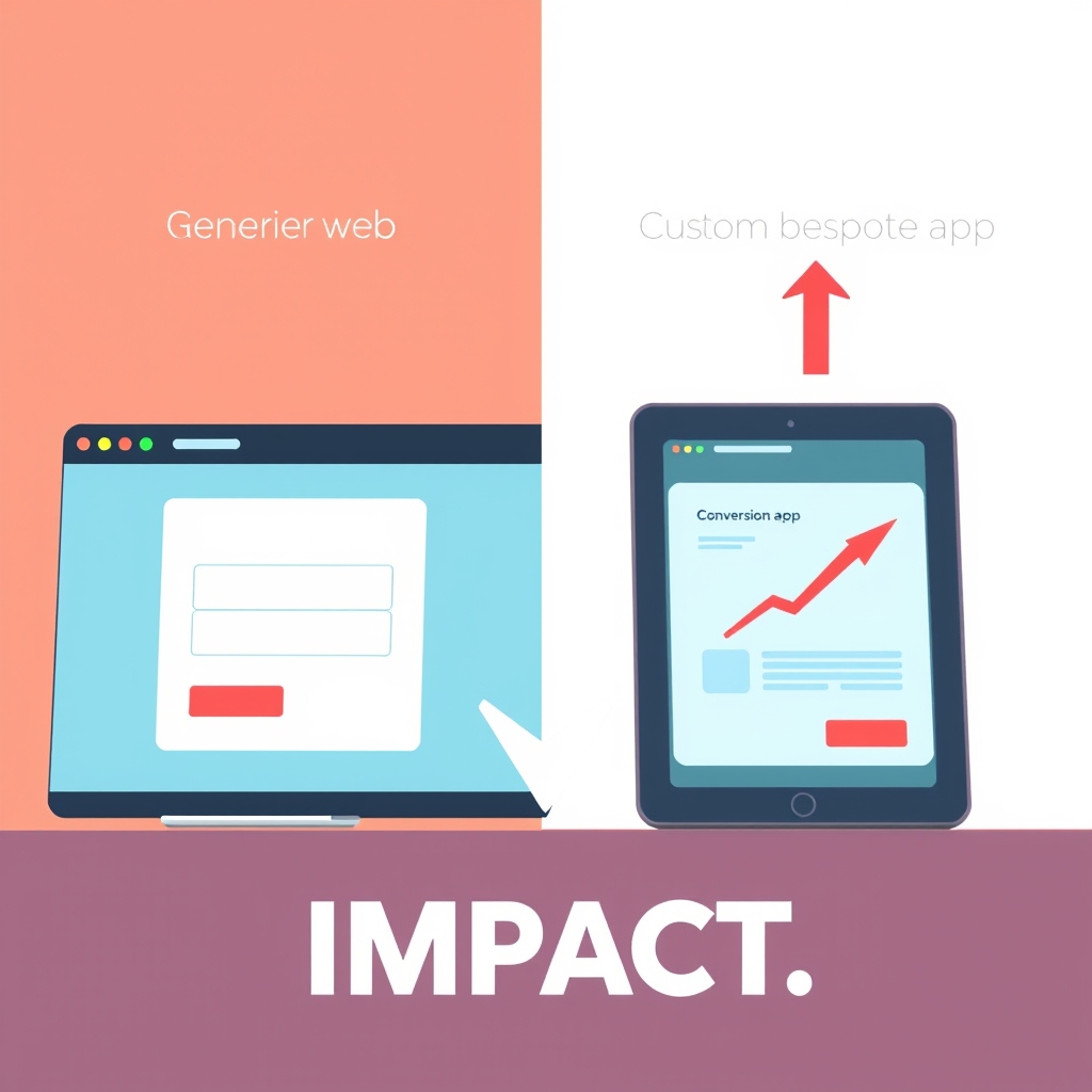 Seeing the Impact: Bespoke Apps vs Generic Forms - Drive More Leads: How BytesWeavers Combines Bespoke Apps and Targeted Marketing for SMB Growth