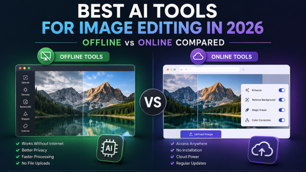 Best AI Tools for Image Editing in 2026