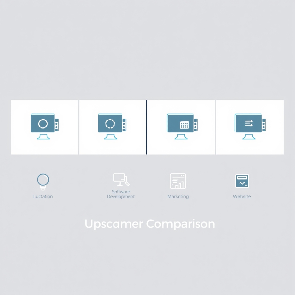 Visual/Data Section: Quick Comparison of Leading Offline Upscalers (Windows, May 2026) - YouTube Video Upscaler for Windows: Best Offline AI Tools for Creators (2026)