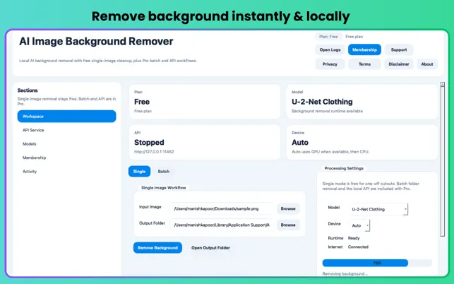 Remove Image Background Easily