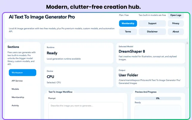 Modern Creation Hub