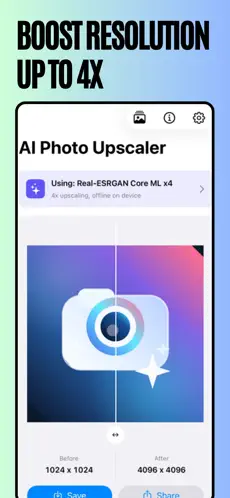 Boost up to 4x Resolution