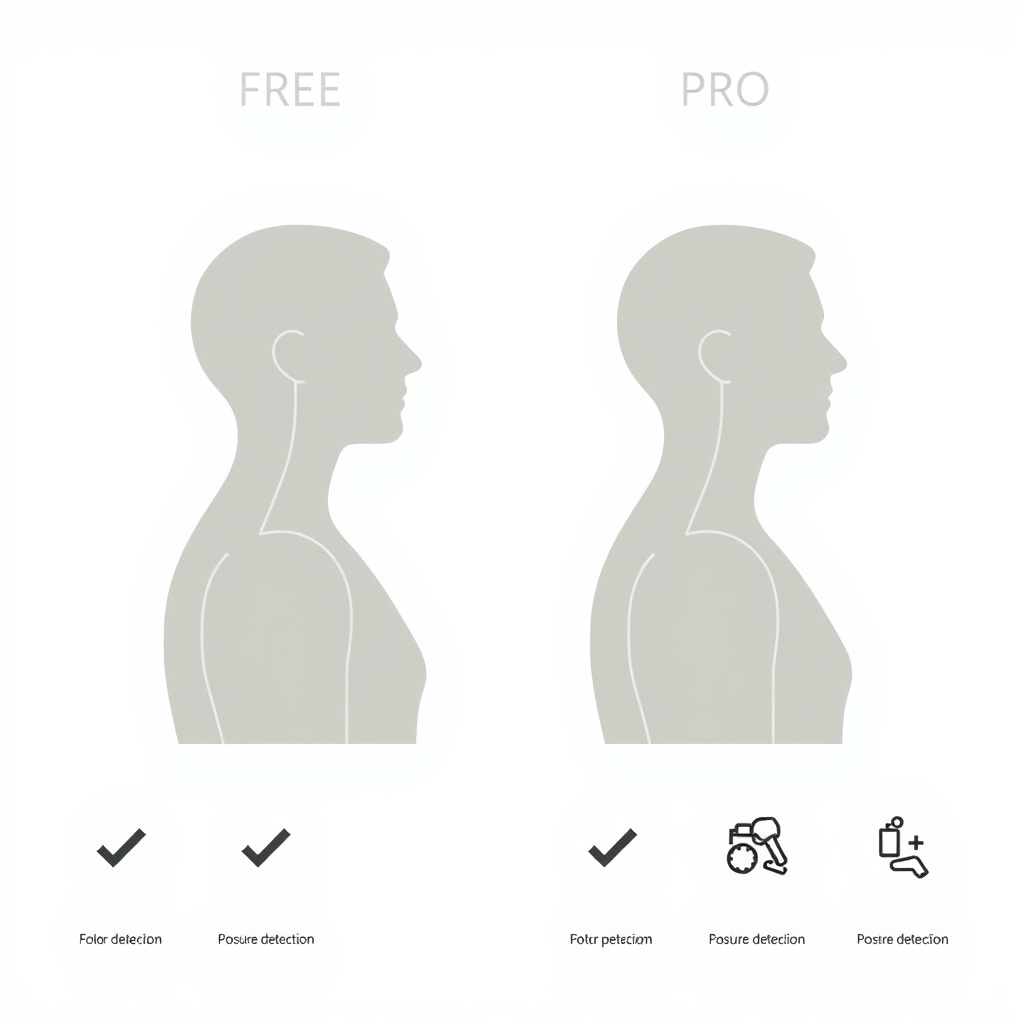 Feature Snapshot: Free vs. Pro Posture Detection - Sitting Smarter: How BytesWeavers Posture Detection Apps Improve Workplace Health