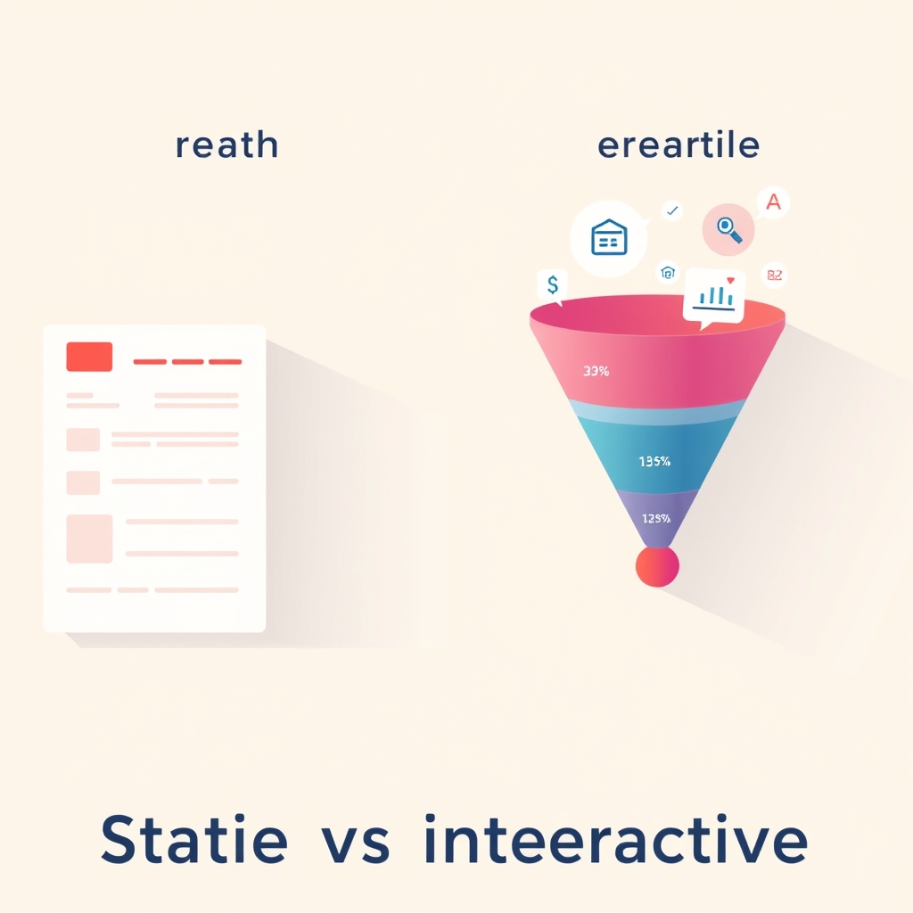 Side‑by‑side: Static Forms vs. Interactive Funnels – What the Data Shows - Custom Code Meets Conversion: How BytesWeavers Builds Apps and Marketing Funnels That Work for SMBs